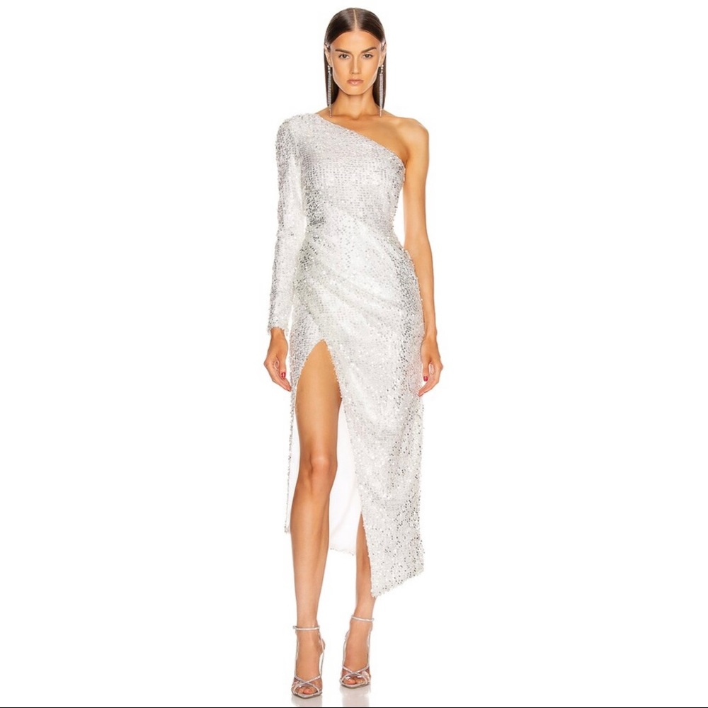Galvan Mamounia Sequin Dress